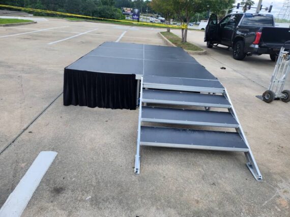 Indoor and Outdoor Mobile Stage
